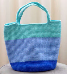 handmade Crochet handbag-bucket bag