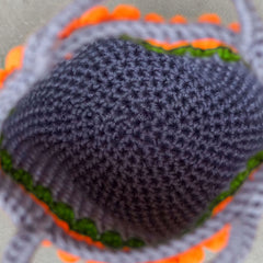 Crochet handbag-tulips bag