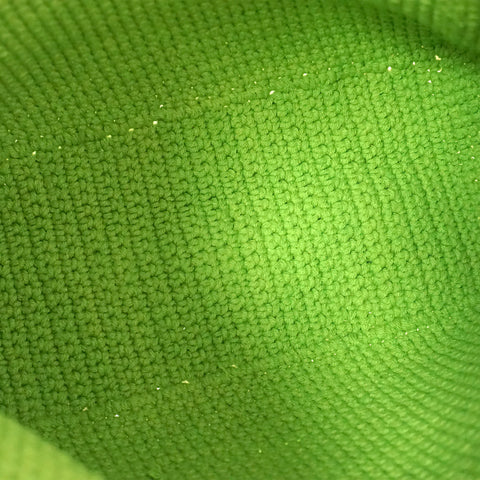 handmade Crochet bag-Green Tote bag