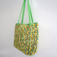 handmade Crochet bag-Candy shoulder bag